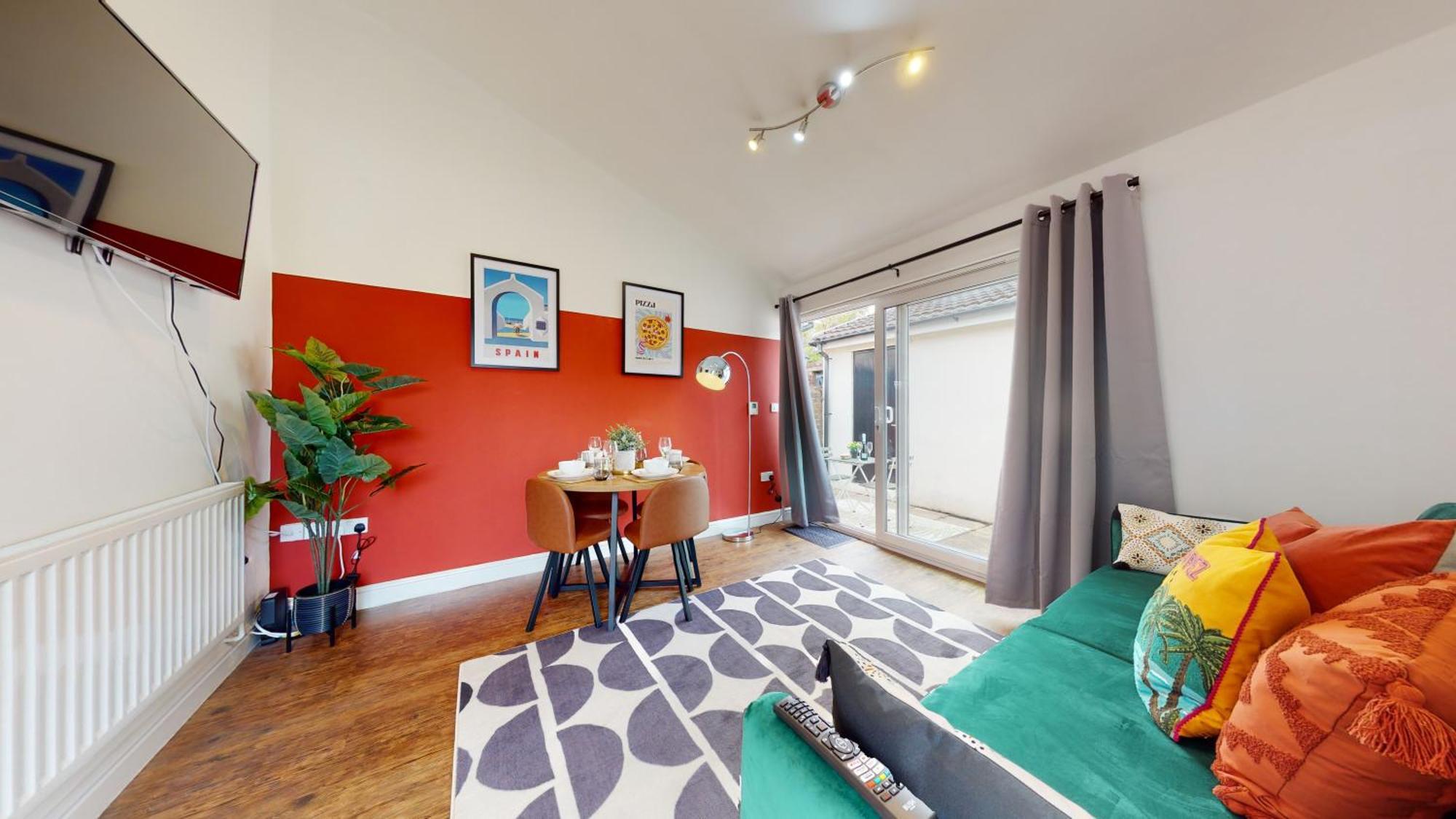 Cosy Cardiff Apartment And Patio Exterior foto
