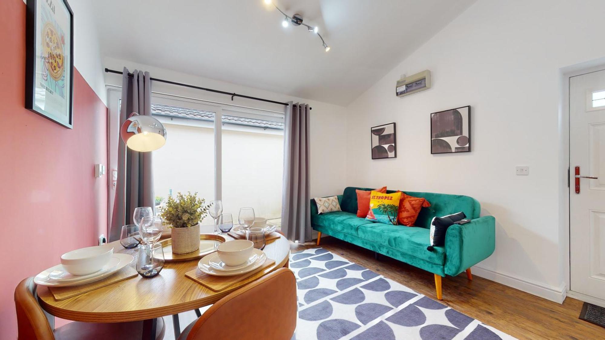 Cosy Cardiff Apartment And Patio Exterior foto