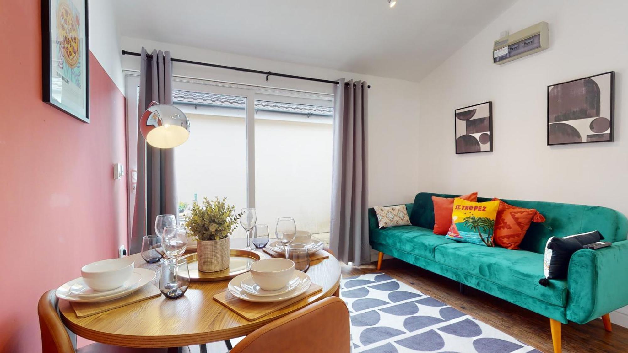 Cosy Cardiff Apartment And Patio Exterior foto